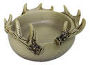Antler Ridge Catch-All Dish Rustic Deer Antler Trinket Bowl Or As Candleholder