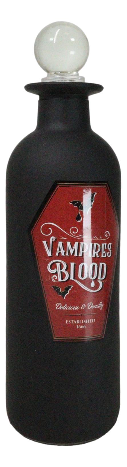 Vampires Blood Witchcraft Apothecary Wicca Decorative Glass Potion Bottle
