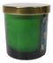 Wicca Witchcraft Mystic Tarot The Sun White Sage Scented Pillar Candle Gold Lid