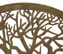 Green 23"D Oversized Celtic Tree of Life Medallion Metal Wall Circle Plaque