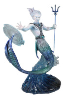 Water Elemental Talokan Sea Wizard Sorcerer Bending Ocean Spirit Energy Figurine