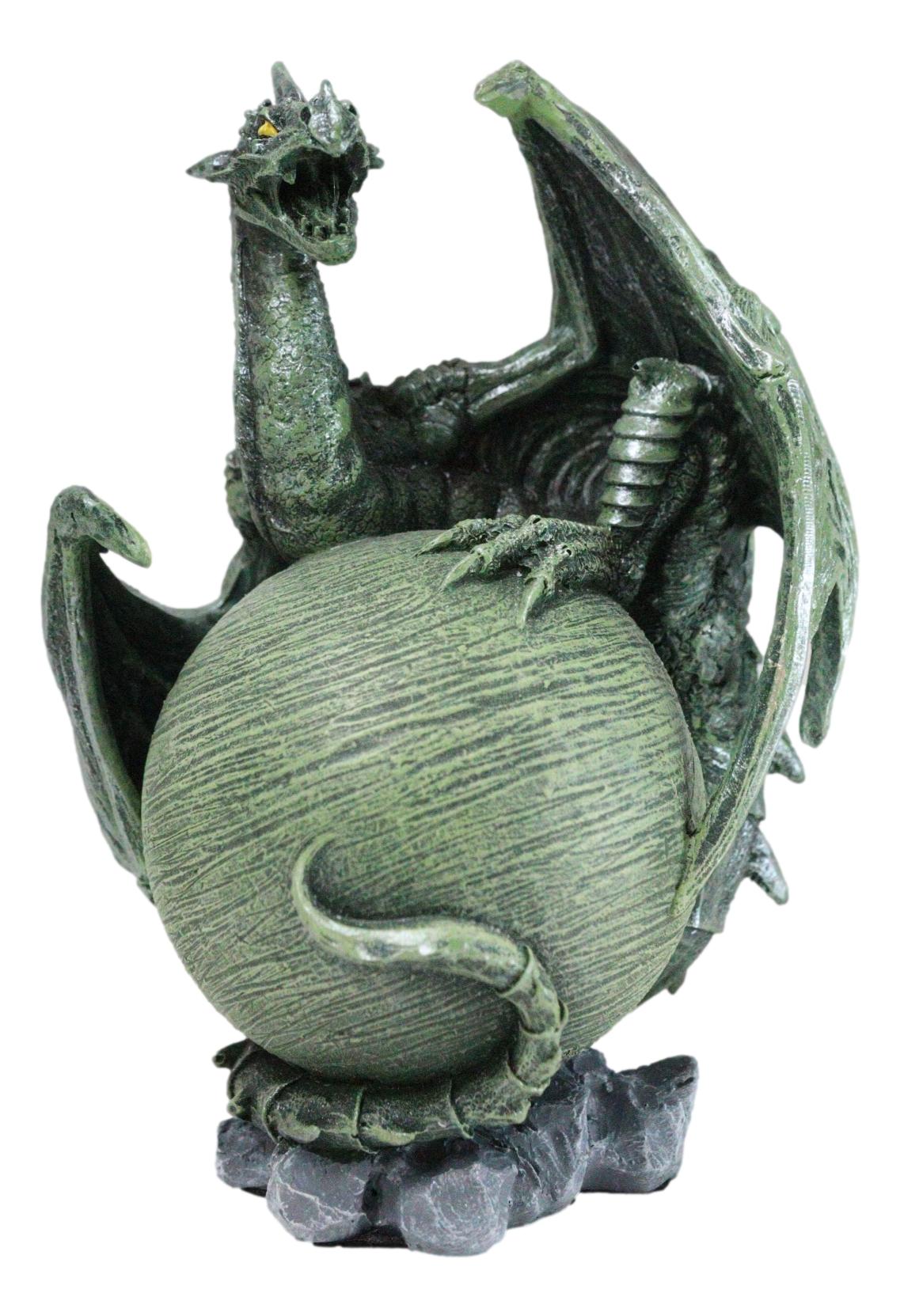 Solar Galaxy Planet Oa Terrestrial Guardian Green Scorpion Dragon Figurine