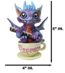 Ruth Thompson Artisan Espresso with Al Drake Wyrmling Dragon In Cup Figurine