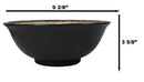 Pack Of 6 Crackle Blue Sky Aozora Kannyu Ceramic Large Pho Ramen Soup Bowls 47oz