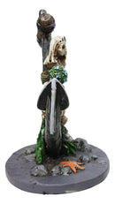 Day Of The Dead Skeleton Wedding Bride and Groom Anchored in Love Figurine