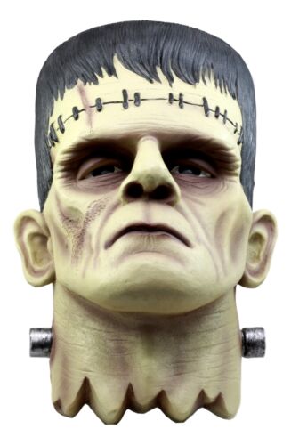 Dr Victor Frankenstein Monster Wall Decor Zombie Sculptural Hanging Plaque 15"H - Ebros Gift