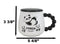 Ceramic Cute Lucky Panda Bear Cartoon With Lid And Panda Head Spoon Mug Cup