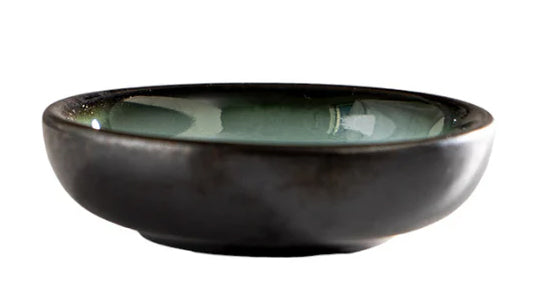 Pack Of 6 Ceramic Seikai Soy Sauce Oil Condiment Round Dishes Bowls 1.5Oz
