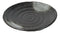 Pack Of 5 Ceramic Charcoal Grey Tone Hakumu Porcelain Round Dinner Plates 8.75"D