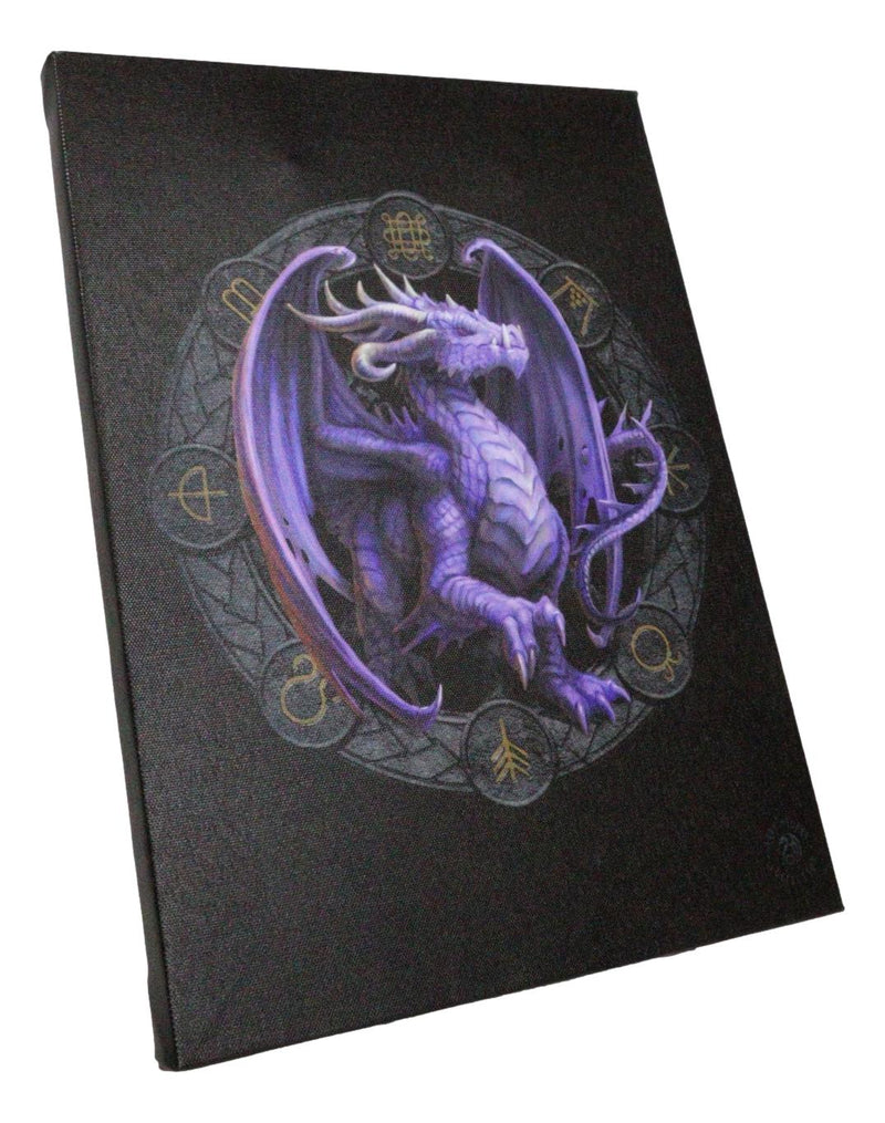 Anne Stokes Samhain Drake Sabbats Wheel of The Year Dragon Canvas Wall Decor