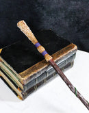 Witch Double Banded Twisted Vine Magical Flying Broom Stick Magic Wand Cosplay