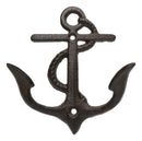 Set Of 2 Cast Iron Rustic Marine Sea Sailor Ship Anchor Double Wall Coat Hooks