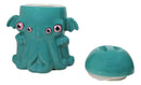 Mythological God Cthulhu Kraken Octopus Colossal Sea Monster Ceramic Cookie Jar