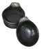 Pack Of 5 Charcoal Grey Tone Hakumu Small Ponzu Miso Soup Bowls With Handle 5oz