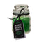 Set of 3 Wicca Halloween Ritual Green Tea Luck Fortune Spell Candle in Glass Jar