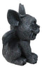 Gothic Horned Bat Cat Gargoyle Bast Figurine 4.5" H Mythical Fantasy Talisman