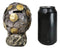 Metallurgy Currency Silver and Gold Coins Skull Face Money Coin Bank Figurine
