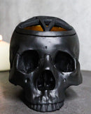 Black Holy Grail Talisman Pentagram Witch Skull Decorative Trinket Box Figurine