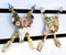 Set of 2 Western Floral Blooms Cow Skull & Horse With Crossed Arrows Wall Decor