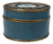 Auspicious Evil Eye With Peacock Train Sacred Compass Trinket Decorative Box