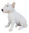 Ebros Gift 15.7" Tall Realist Bull Terrier Dog Home Decor Resin Figurine