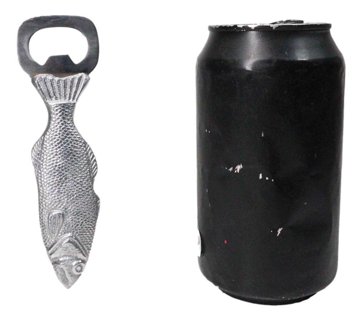 Pack Of 2 Nautical Marine Grouper Fish Aluminum Hand Glass Beer Bottle Openers