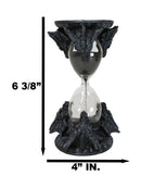 Invertible Sandtimer Ancient Guardians Dragon Heads Gothic Sentinel Sand Timer