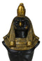 Egyptian God of The Sky Horus Ra Bust Decorative Box With Hieroglyphic Base
