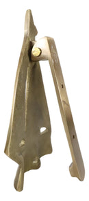 Nautical Brass Metal Golden Sailor Sailboat Boat Ship Door Knocker Sculpture