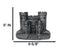 Gothic Medieval Windsor Stonewall Castle Fortress Miniature Display Stand 5"H