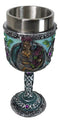 Wicca Triple Moon Goddess Maiden Mother Crone Witchcraft Wine Goblet Chalice 5oz