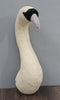 Ebros Fiona Walker England Handmade Organic Mini White Swan Princess Head Wall Decor