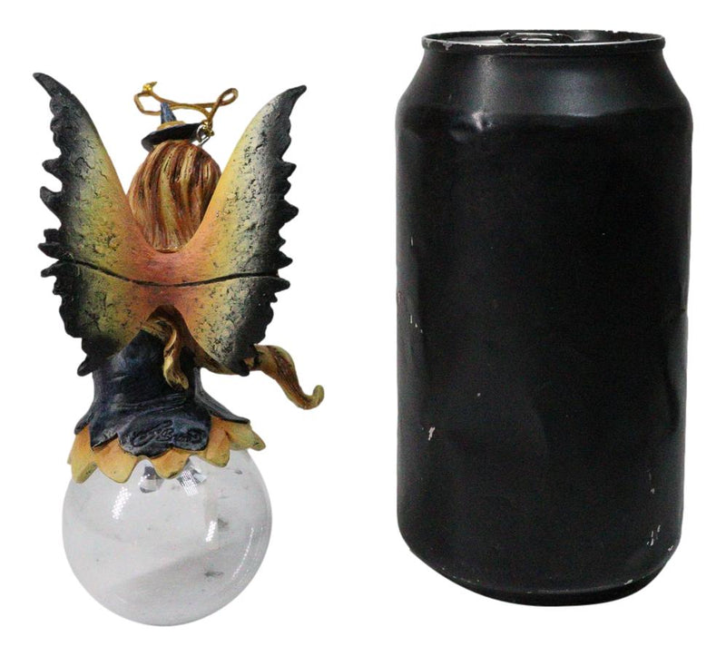 Cordelia Autumn Witch Bubble Rider Fairy Ornament Amy Brown Holiday Collection