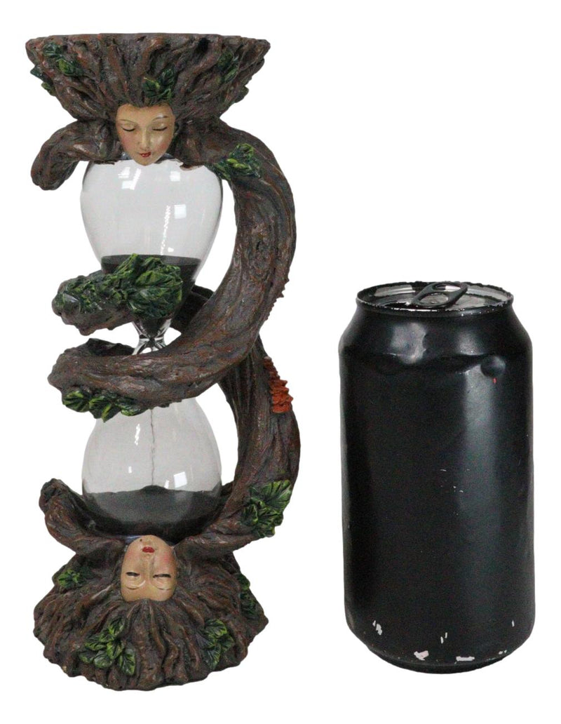 Forest Spirit Tree Lady Greenwoman Ent Gaia Spiraling Branch Sandtimer Figurine
