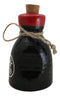 Pack of 6 Porcelain Calligraphy Soy Sauce Vinegar Condiment Dispenser Flask 7oz