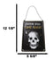 Set Of 2 Halloween Macabre Party Bar Entry Fee One Shot Skull Metal Wall Signs