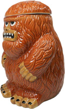 Forest Mythical Creature Sasquatch Big Foot Cryptid Ape Ceramic Cookie Jar