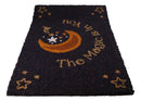 The Magic is in You Moon and Stars Wicca Coir Coconut Fiber Floor Mat Doormat