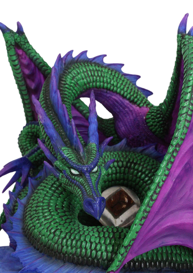 Myths And Legends Nephtali Water Elemental Iridescent Aqueon Dragon Figurine