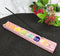 Ceramic Colorful Rainbow 7 Chakra Zone Colors Mandala Flowers Incense Holder