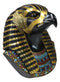 Ancient Egyptian Deity Horus God Of The Sky Bust Wall Plaque Sculpture 12.25"H