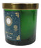 Wicca Witchcraft Mystic Tarot The Sun White Sage Scented Pillar Candle Gold Lid
