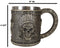 Native Indian Chief With Headdress Roach Skull And Crossed Axes Coffee Mug Cup