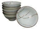 Made In Japan Ceramic Soushun Sakura Cherry Blossoms Medium Tayo Bowls 20oz