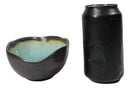 Pack Of 6 Green Midori Kannyu Porcelain Irregular Shaped Small Rice Bowls 10oz