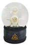 Neopagan Shaman Spiral Goddess Triple Moon Goddess Wicca Glitter Water Globe