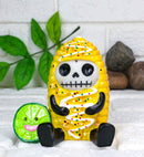 Furrybones Elotito Zesty Corn and Lime Snack Skeleton Figurine Furry Bones