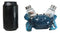 Nautical Ocean Marine Blue Crab Salt And Pepper Shakers Holder Figurine Set