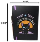 In My Witch Era Black Cat Mystical Spell Notebook Journal Lined Page A5 200 Pgs
