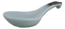 Pack of 6 Seikai Blue Sky Collection Ceramic Asian Soup Spoons With Hook 5.75"L